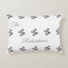 Einfacher benutzerdefinierter Familienname Schwarz