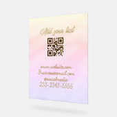 einfacher benutzerdefinierter QR-Code, fügen Sie I Acrylschild (Winkel)