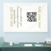 einfacher benutzerdefinierter QR-Code, fügen Sie I Banner (Messe)