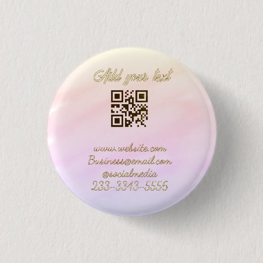 einfacher benutzerdefinierter QR-Code, fügen Sie I Button (Vorderseite)