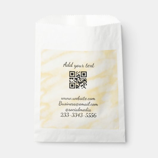 einfacher benutzerdefinierter QR-Code, fügen Sie I Geschenktütchen (Vorderseite)