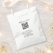 einfacher benutzerdefinierter QR-Code, fügen Sie I Geschenktütchen (Ausgeschnitten)