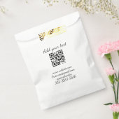 einfacher benutzerdefinierter QR-Code, fügen Sie I Geschenktütchen (Versiegelt)