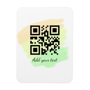 einfacher benutzerdefinierter QR-Code, fügen Sie I Magnet