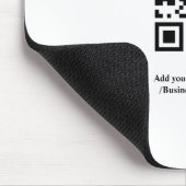 Einfacher benutzerdefinierter QR-Code, fügen Sie I Mousepad (Ecke)