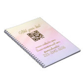 einfacher benutzerdefinierter QR-Code, fügen Sie I Notizblock (Rechte Seite)
