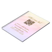 einfacher benutzerdefinierter QR-Code, fügen Sie I Notizblock (Linke Seite)