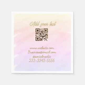einfacher benutzerdefinierter QR-Code, fügen Sie I Serviette