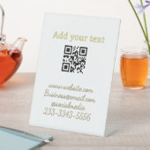 einfacher benutzerdefinierter QR-Code, fügen Sie I Sockelschild (In Situ)