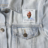 Einfacher benutzerdefinierter Text Funeral-/Gedenk Button (Beispiel)