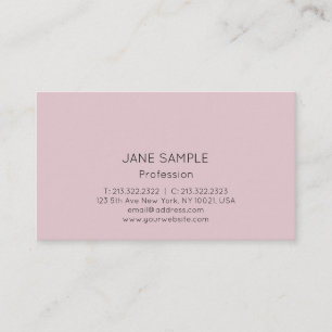 Einfacher beruflicher moderner eleganter Entwurf Visitenkarte