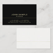 Einfacher beruflicher moderner eleganter kreativer visitenkarte (Vorne/Hinten)