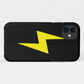 Einfacher Blitz-Bolzen dunkler iPhone 5 Kasten Case-Mate iPhone Hülle (Rückseite (Horizontal))