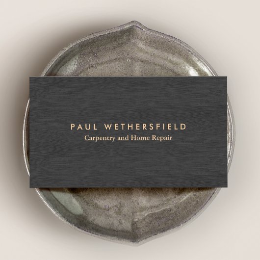 Einfacher Carpentry und Wartung Visitenkarte