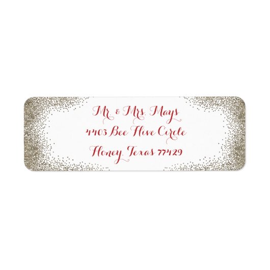 Einfacher Champagner-Border (Vorne)