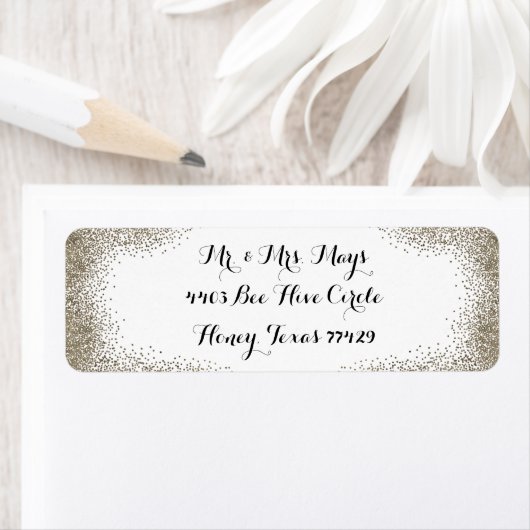 Einfacher Champagner-Border (Insitu)