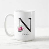 Einfacher Chic Sweet Peonies Nana 15oz Tasse (Links)