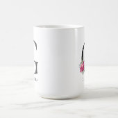 Einfacher Chic Sweet Peonies Oma 15oz Tasse (Mittel)