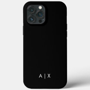 Einfacher Coupname mit Monogramm Case-Mate iPhone Hülle