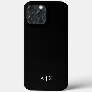 Einfacher Coupname mit Monogramm Case-Mate iPhone Hülle