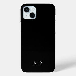 Einfacher Coupname mit Monogramm Case-Mate iPhone Hülle