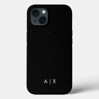 Einfacher Coupname mit Monogramm Case-Mate iPhone Hülle