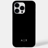 Einfacher Coupname mit Monogramm