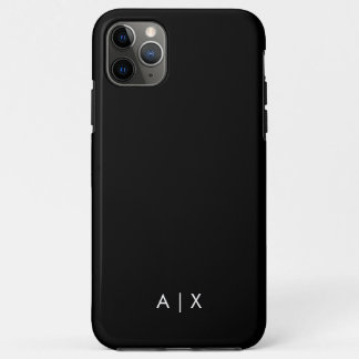 Einfacher Coupname mit Monogramm Case-Mate iPhone Hülle