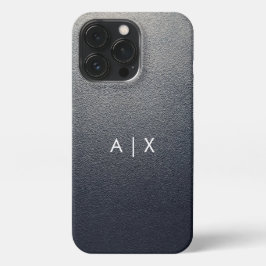 Einfacher Coupname mit Monogramm iPhone 13 Pro Hülle