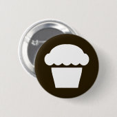 einfacher Cupcake / Muffin Button (Vorne & Hinten)