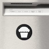 einfacher Cupcake / Muffin Magnet (In Situ (Geschirrspüler))