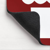einfacher Cupcake Muffin Mousepad (Ecke)