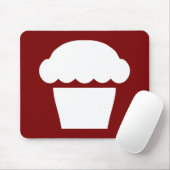 einfacher Cupcake Muffin Mousepad (Mit Mouse)