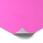 einfacher Cupcake Poster (Ecke)