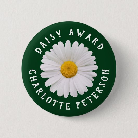 Einfacher Daisy Award Button (Vorderseite)