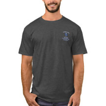 Einfacher Dark HorseShoe Pitching Tee