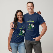 Einfacher Dark HorseShoe Pitching Tee... T-Shirt (Unisex)