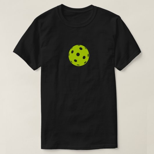 Einfacher das Pickleball der Männer T - Shirt (Design vorne)