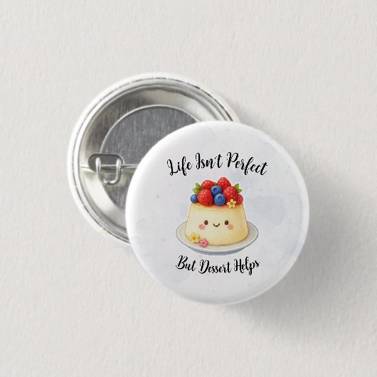 Einfacher Dessert-Button Button (Vorne & Hinten)