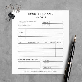 Einfacher Editor für kleine Unternehmen - Kundenre Notizblock