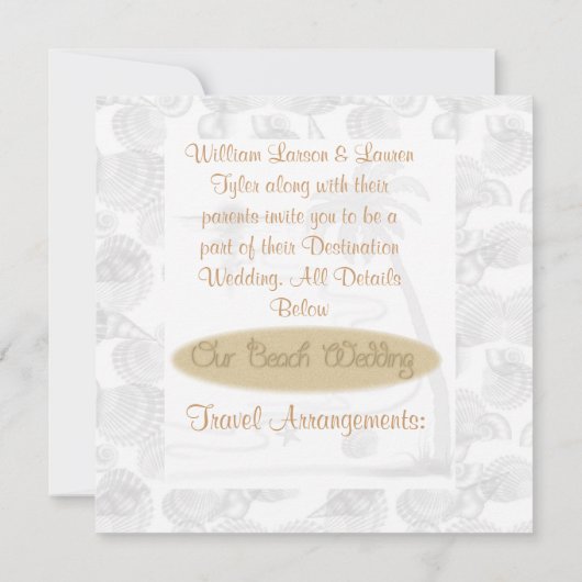 EINFACHER EINLADUNG (Rückseite)