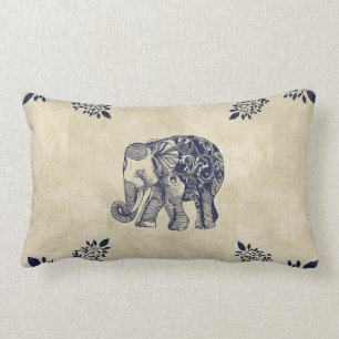 Einfacher Elefant Lendenkissen