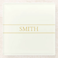 Einfacher eleganter anpassbarer Text | Gold Off-We