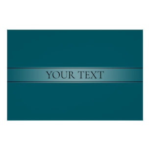 Einfacher eleganter Farbverlauf- Stripe editierbar Poster
