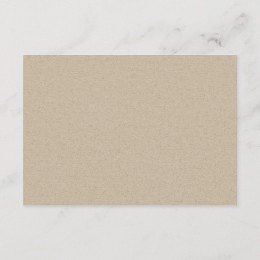 EINFACHER ELEGANTER MINIMAL SCHWARZ-WEISSER RSVP BEGLEITKARTE (Rückseite)