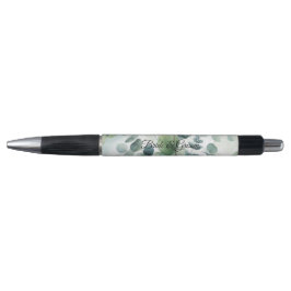 Einfacher Eukalyptus-Hochzeitsstift Kugelschreiber