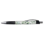 Einfacher Eukalyptus-Hochzeitsstift Kugelschreiber (Oberseite)