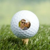 Einfacher Foto-Golfball Golfball (Insitu T-Shirt)
