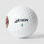 Einfacher Foto-Golfball Golfball (Logo)