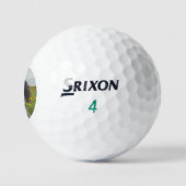 Einfacher Foto-Golfball Golfball (Logo)
